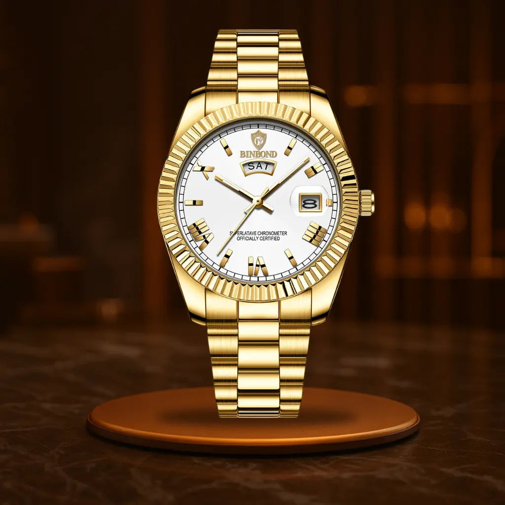 HOVX Aurelius Steel Men’s Watch