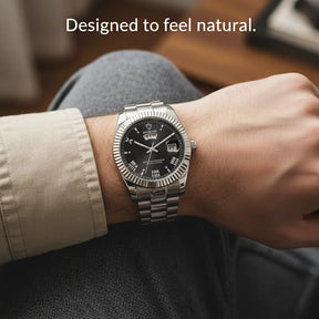 HOVX Aurelius Steel Men’s Watch