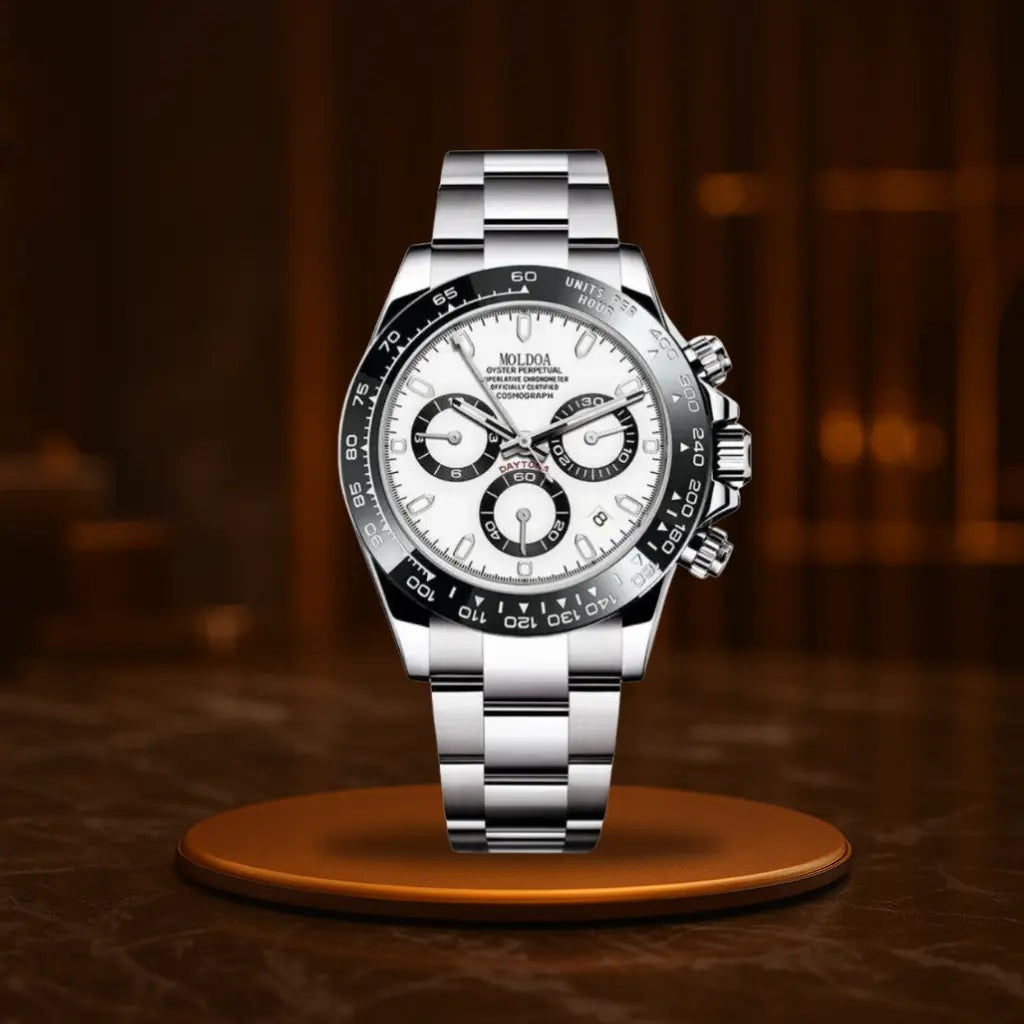 HOVX Monarch Chrono – Men’s Stainless Steel Chronograph Watch