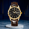 HOVX Valdore Classic Leather Quartz Men’s Watch