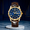 HOVX Valdore Classic Leather Quartz Men’s Watch