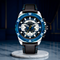 Blue Silver Black