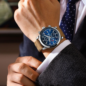 Luxurious Trendy Men's Watch Blue