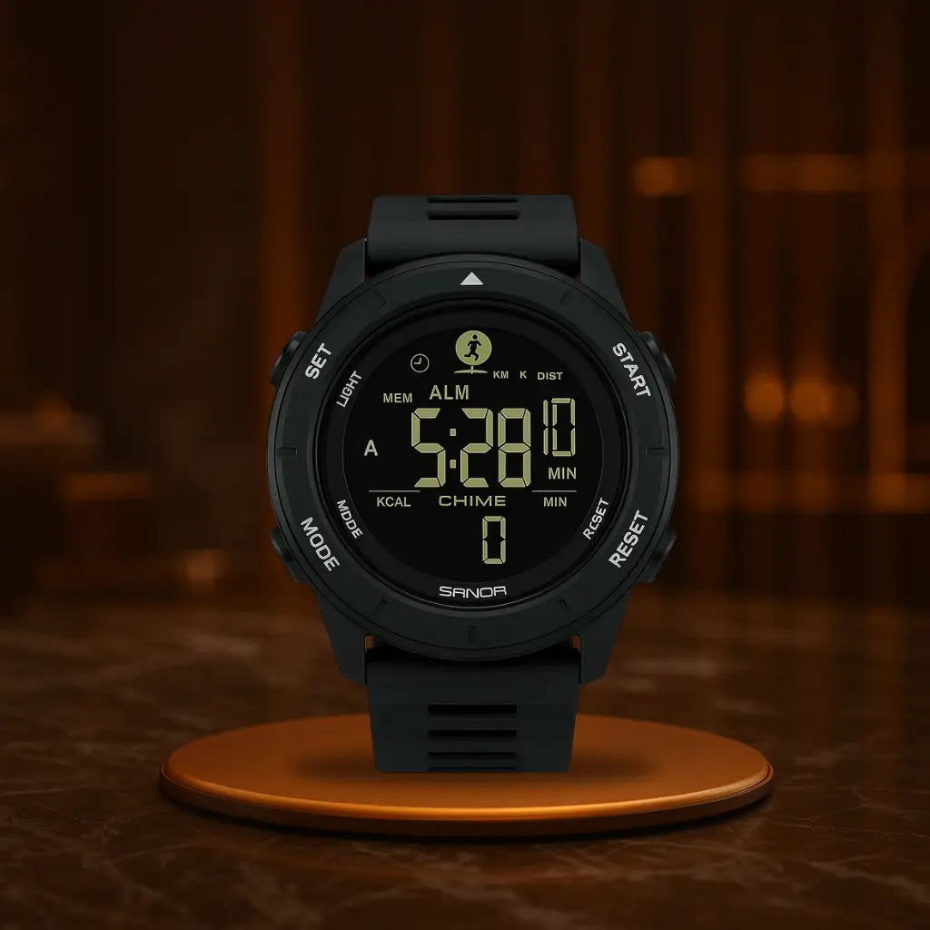 Men's Sports Watch Black