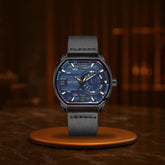 Premium Leather Sports Men's Watch