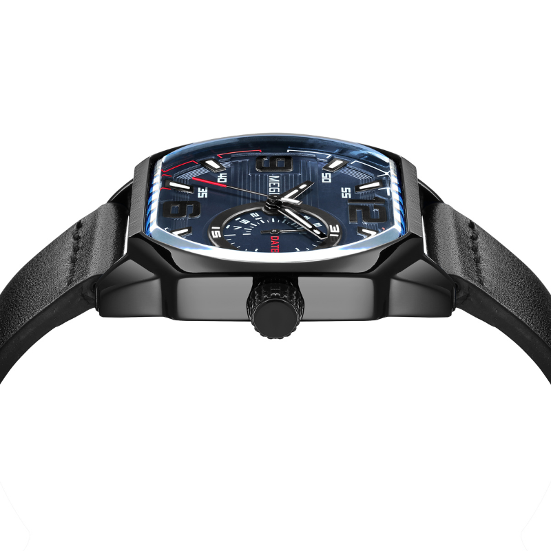 Premium Leather Sports Men's Watch