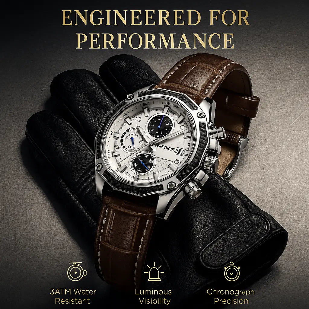 Quartz Chronograph Racing Men's Watch