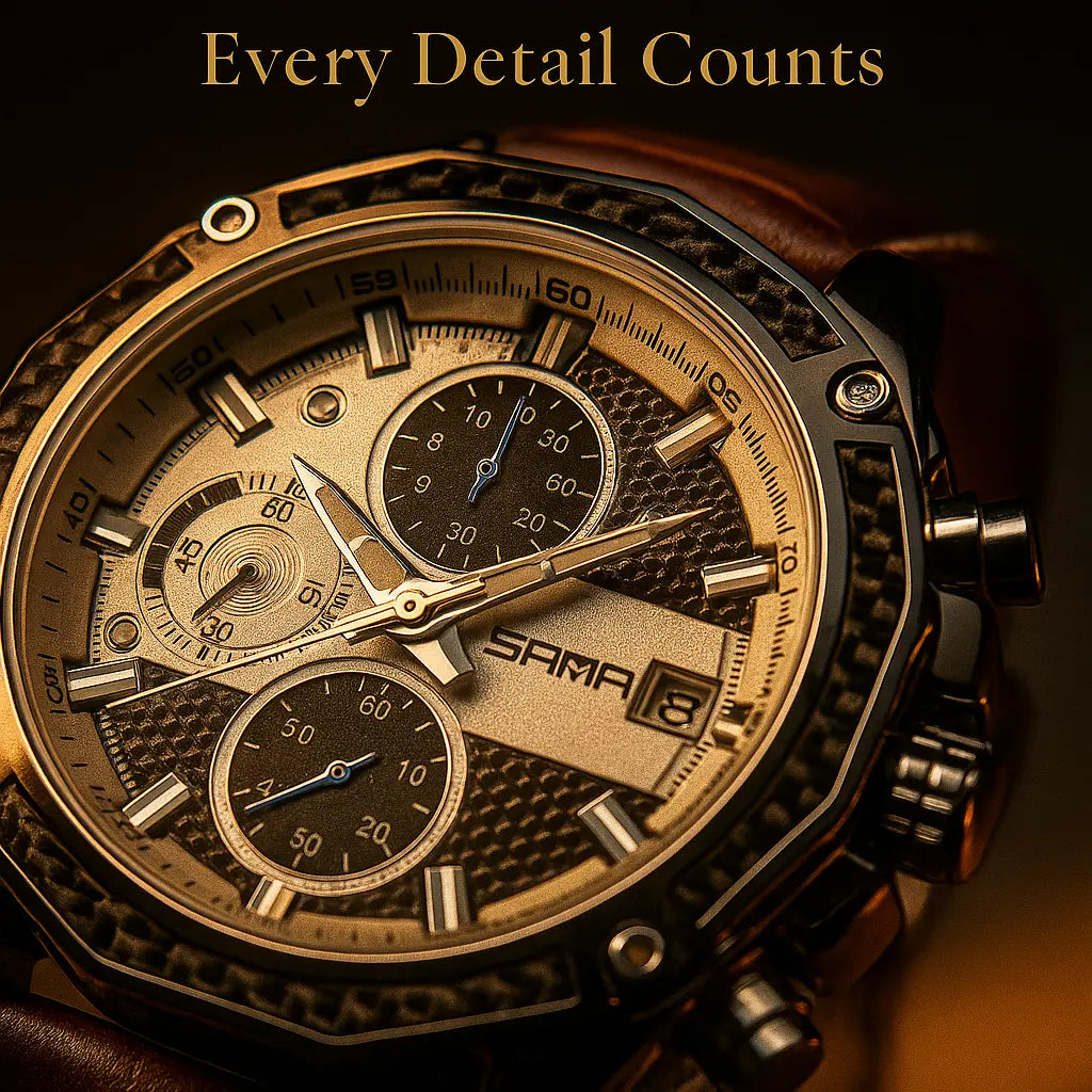 Quartz Chronograph Racing Men's Watch