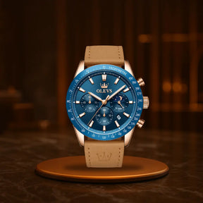 Quartz Waterproof Men's Watch Rose