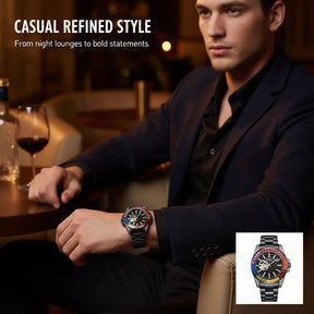 Rainbow Luxe Automatic Skeleton Watch