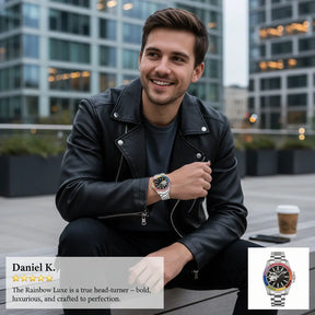 Rainbow Luxe Automatic Skeleton Watch