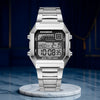RetroSquare Digital Watch