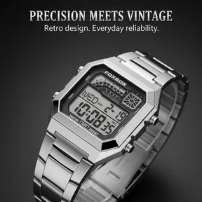 RetroSquare Digital Watch