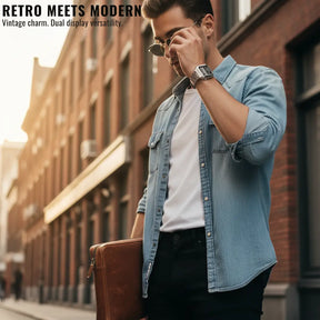 RetroSquare Digital Watch