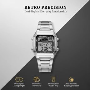 RetroSquare Digital Watch