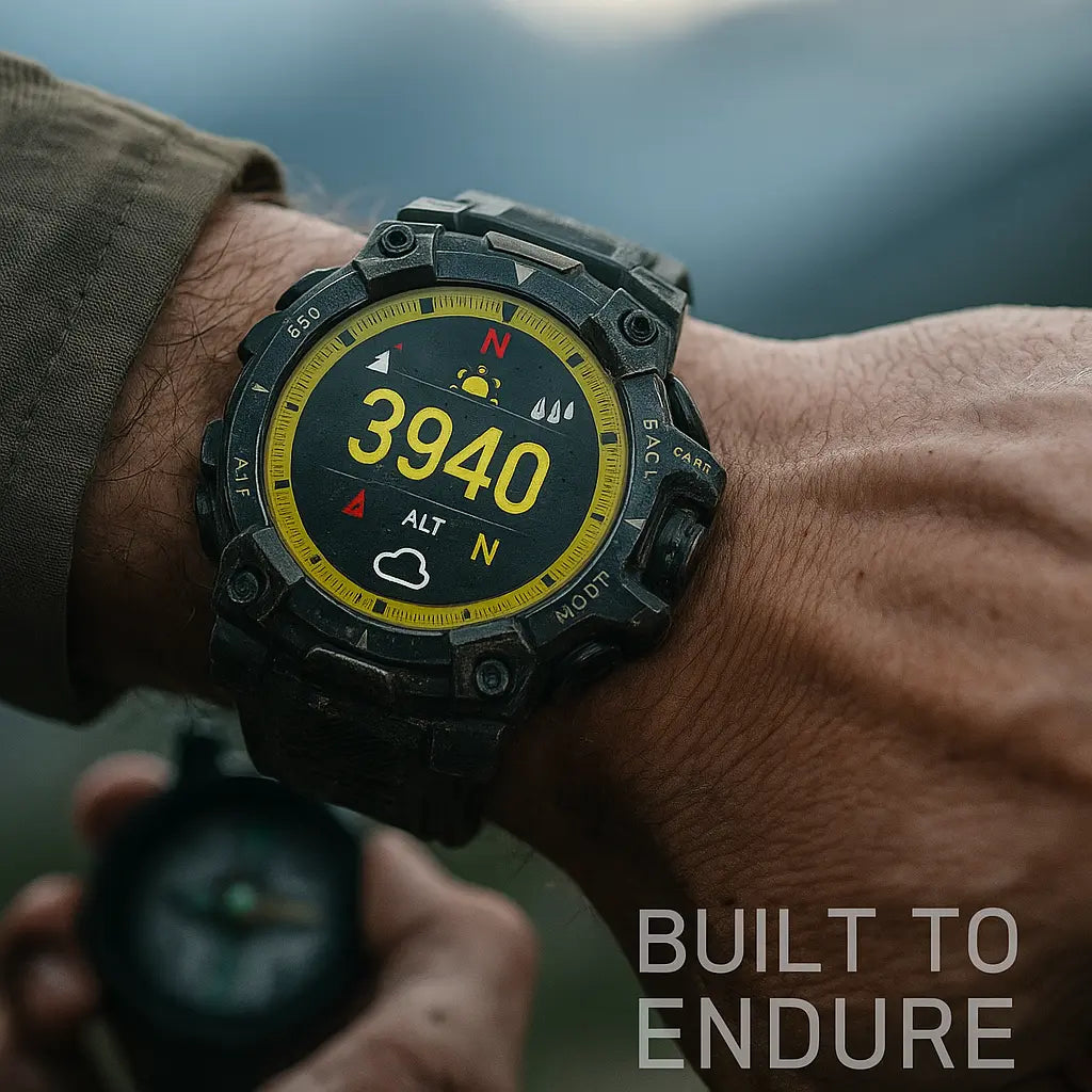 TitanCore Vision Pro – Android Tactical Pro Smartwatch