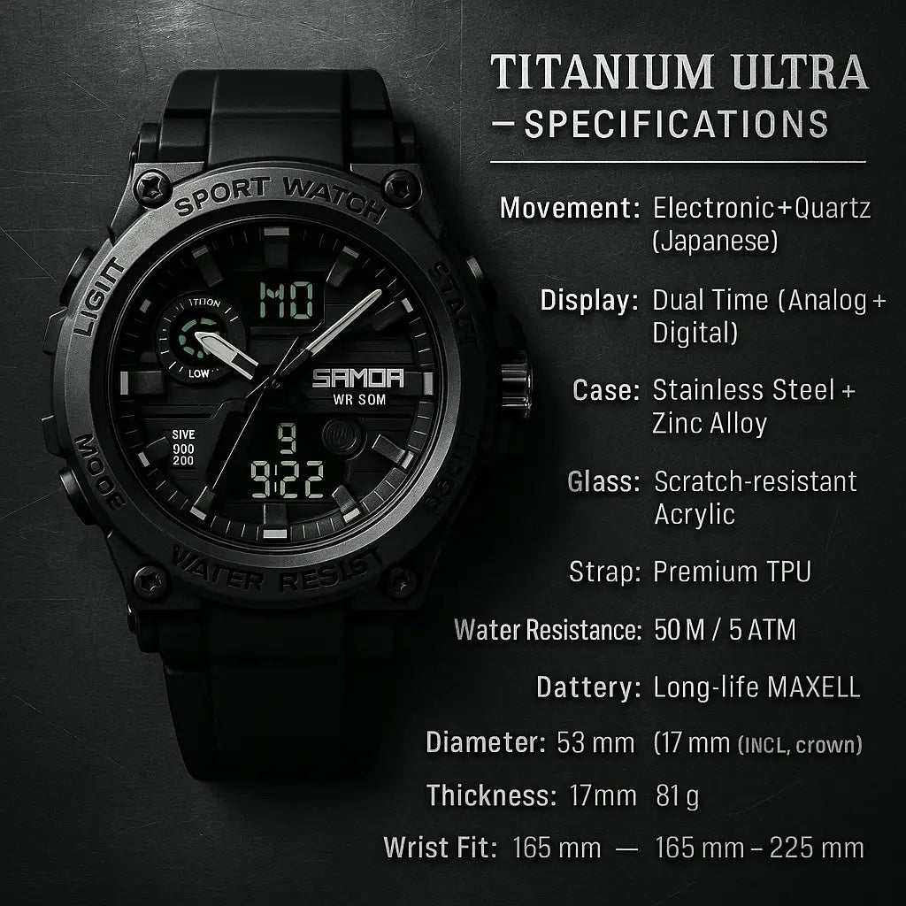 Titanium Ultra Men's Watch