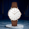 Zenith Classic – Quartz Casual Leather Watch