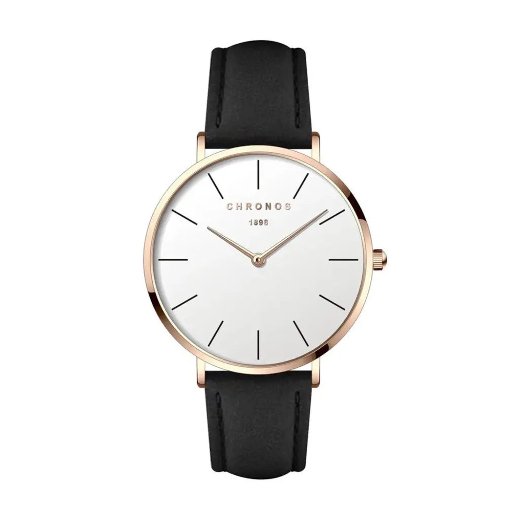 Zenith Classic – Quartz Casual Leather Watch