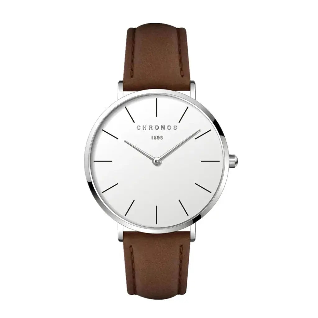 Zenith Classic – Quartz Casual Leather Watch
