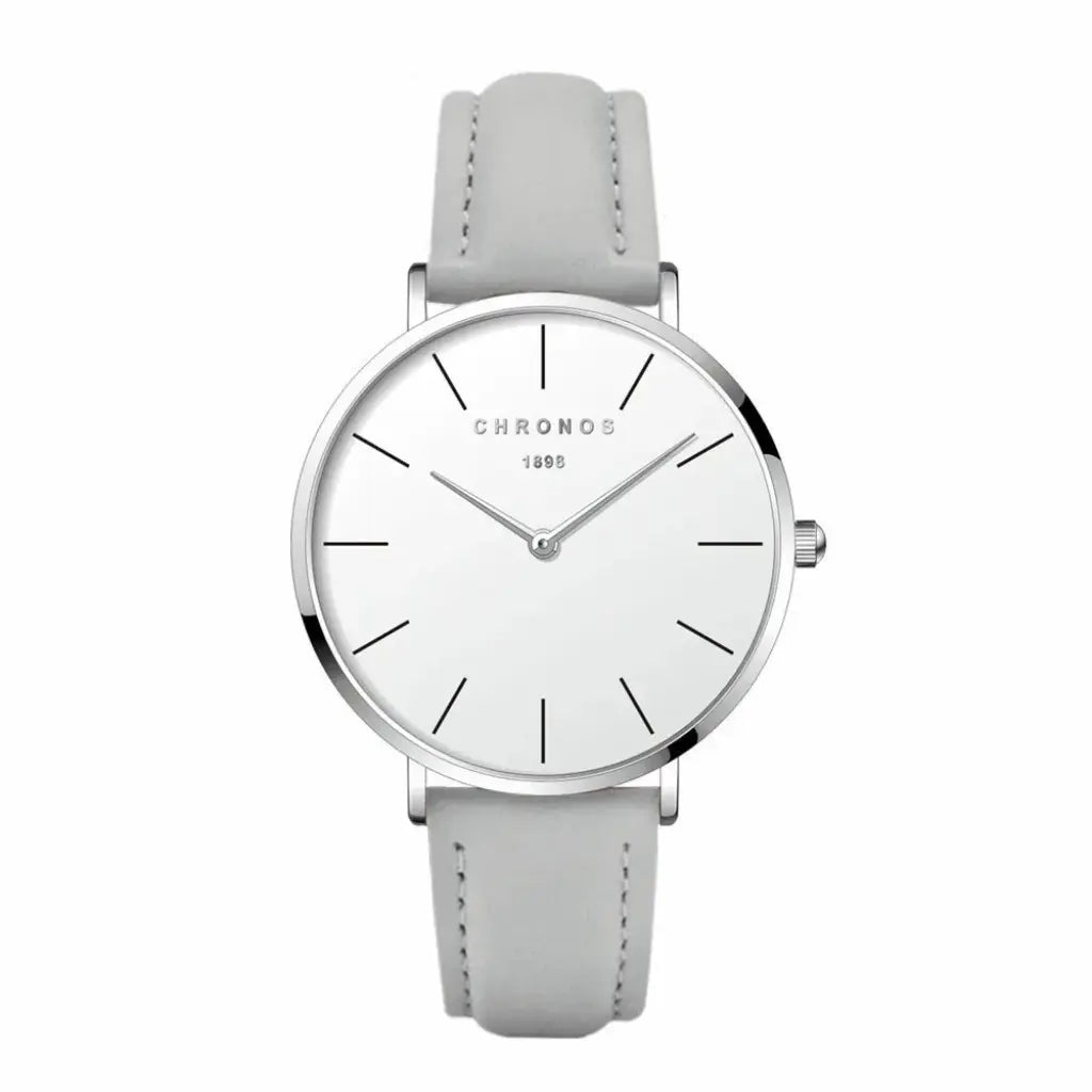 Zenith Classic – Quartz Casual Leather Watch