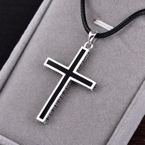 Retro Casual Simple Cross Necklace