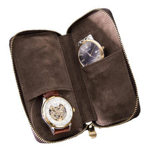 Vintage Handmade Leather Watch Storage Bag