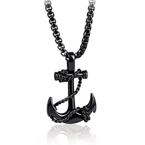 Anchor Cross Necklace
