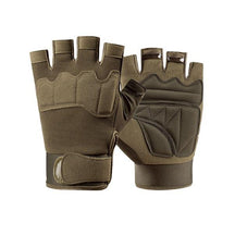 Tactical Camo Half Finger Gloves