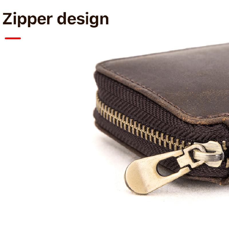 Vintage Handmade Leather Watch Storage Bag